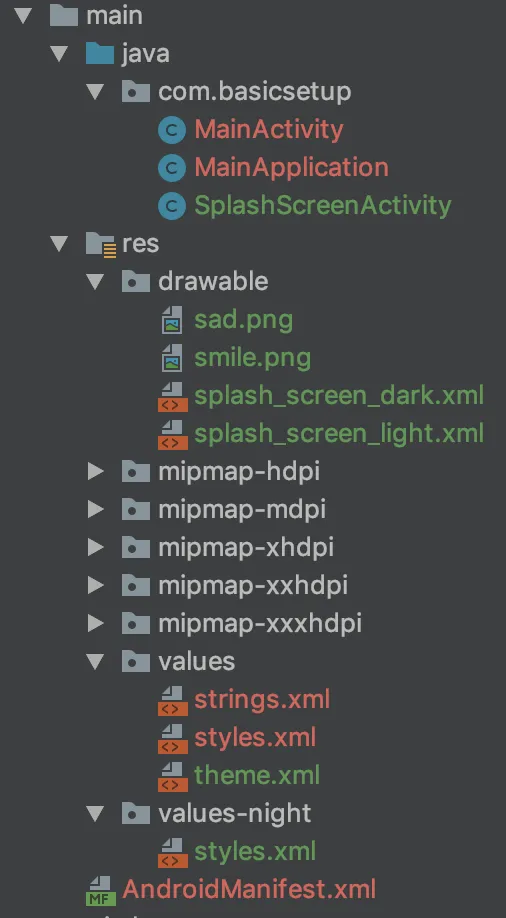 Project structure