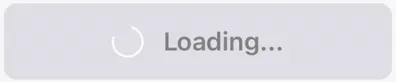 Loading animation with rotating icon