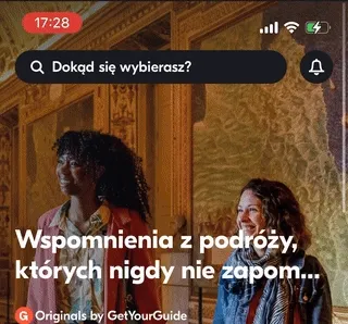 status bar example get your guide