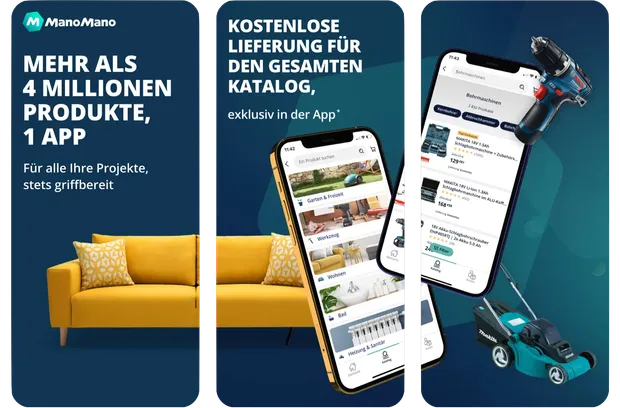 ManoMano app