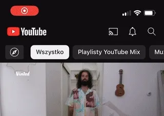 status bar example youtube