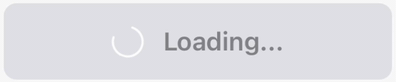 Loading animation with rotating icon